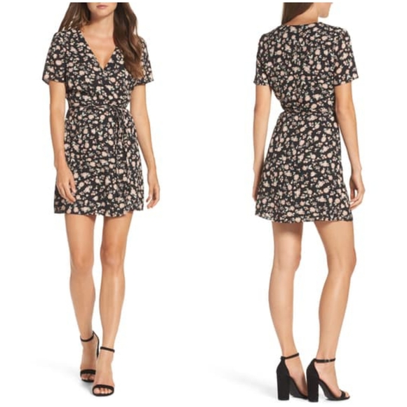 Bardot Dresses & Skirts - Bardot Floral Wrap Dress, Size 10/L